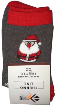 MORAJ skarpetki THERMO FROTTE #119 * 24-26cm 38-41