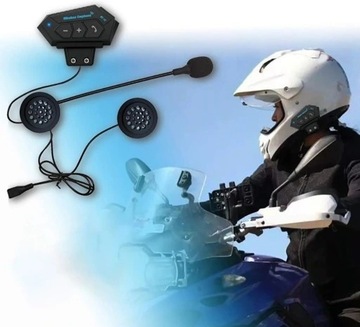 НАУШНИКИ BLUETOOTH ДЛЯ МОТОЦИКЛА BT 5.0 ДЛЯ ШЛЕМА BT12
