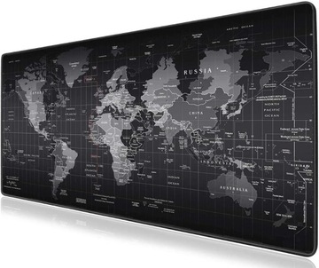 Podkładka mata na biurko stół mapa świata 90x40 cm