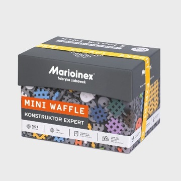 Marioinex Klocki Mini Wafle Expert 501 elementów