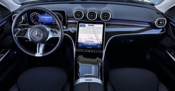Mercedes Klasa C W206 Limuzyna 1.5 180 170KM 2021 Mercedes-Benz Klasa C SalonPL 9G Avantgarde Kamera LED Ambiente Podgrzewan, zdjęcie 14