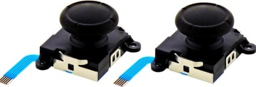 2 x JOYSTICK 3D GAŁKA ANALOG JOY-CON DRĄŻEK CZARNY