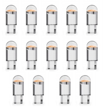 W5W T10 ŻARÓWKA POSTOJÓWKA X14 ŻAROWKI POSTOJOWE ZESTAW 14 SZTUK LED COB