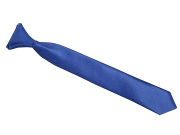 KRAWAT DZIECIĘCY CHŁOPIĘCY GUMKA NIEBIESKI