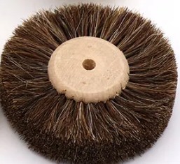 Щетка полировальная нейлоновая D80 мм, (конский волос), 3 мм