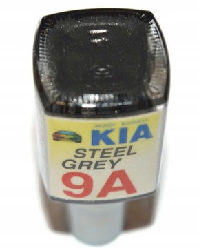 Zaprawka lakier do rys 10ml KIA HYUNDAI 9A STALOWO SZARY