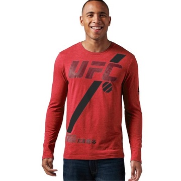 Koszulka sportowa Reebok Combat UFC MMA longsleeve