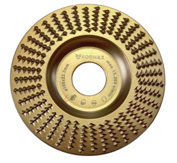 Диск для резьбы по дереву Строгальный шлифовальный круг WOOD RASP 100 мм