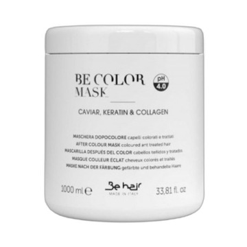 BE HAIR Maska do włosów farbowanych Be Color 1l