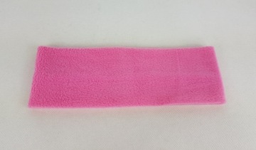 518 OPASKA z polaru polarowa szer. 8 cm ROŻOWA