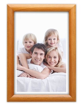 RAMKA DO ZDJĘĆ DREWNIANA W ROZMIARZE 15x21 cm FOTO RAMA