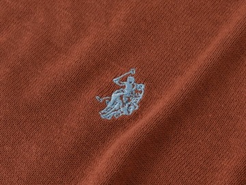 U.S. POLO ASSN. - SWETER MĘSKI BURT 53241 EH33 SWETER BAWEŁNIANY