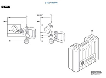 Демпфирующее кольцо молотка BOSCH GSH11VC 000