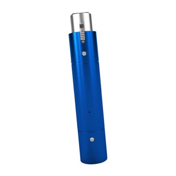 Dynamiczny wzmacniacz mikrofonowy Plug and Play Przedwzmacniacz mikrofonowy w kolorze niebieskim