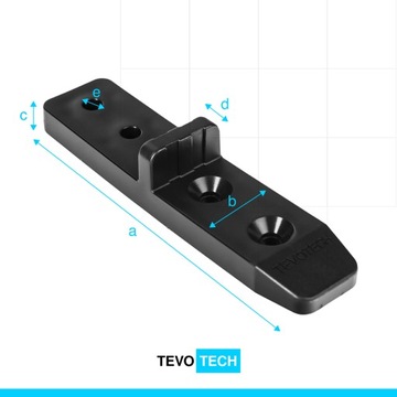 СКРЫТАЯ СИСТЕМА УСТАНОВКИ НАСТОЛЬНЫХ ДОСОК 1601 EL. ВИНТЫ НЕРЖАВЕЮЩАЯ СТАЛЬ A2