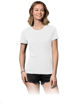 T-SHIRT DAMSKI ST2600_WHI M
