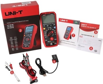 Мультиметр 20А AC/DC UT61D+ NCV - USB - граф+ PRO
