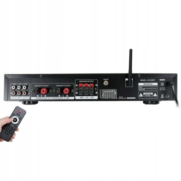 600W Bluetooth Mini AV-628BT Wzmacniacz HiFi FM/AM