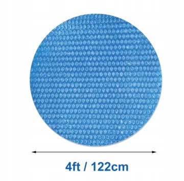 Pokrywa Na Basen Okrągła Osłona Solarna 122CM