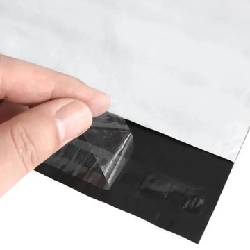 FOLIOPAKI kurierskie KOPERTY foliowe OPAKOWANIE worek 100 sztuk 200x300 mm