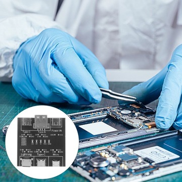 ТЕСТЕР КАБЕЛЯ USB C ДЛЯ ПЛАТЫ ОБНАРУЖЕНИЯ ЛИНИИ ПЕРЕДАЧИ ДАННЫХ