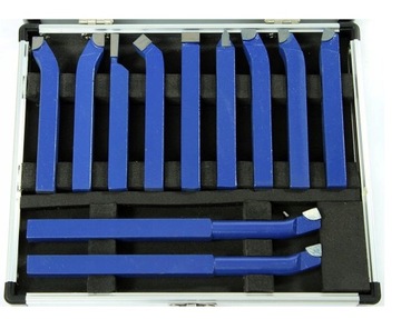 НАБОР ТОЧНЫХ НОЖЕЙ 11 ЭЛЕМЕНТОВ. НОЖ 10х10 мм + КОРОБКА