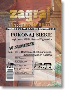 Zagraj to sam - nr 11/2008 (187) nuty na keyboard + akordy + teksty