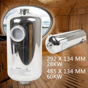 28KW Wymiennik Ciepła Basenu Podgrzewacz Basenu 292 x 134 mm