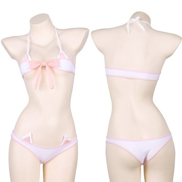 lato dziewczyna Bikini na plażę strój kąpielowy serii kostium Anime