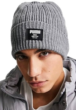 CIEPŁA SPORTOWA CZAPKA ZIMOWA MĘSKA PUMA BEANIE