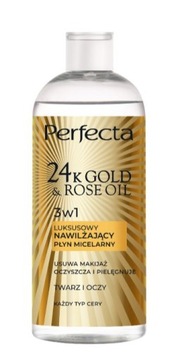 Perfecta 24K Gold & Rose oli Płyn Micelarny Nawilżający 400ml