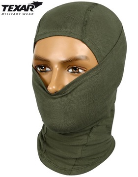 Термоактивная военная тактическая балаклава NINJA TEXAR, гибкий козырек