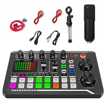 Profesjonalny interfejs Audio DJ mikser Podcast mi