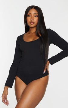 PRETTYLITTLETHING BODY CZARNE NA CO DZIEŃ 40 1EGB