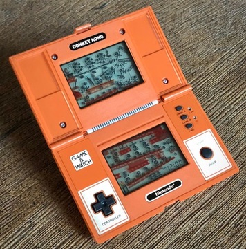 Игра DONKEY KONG и часы NINTENDO RETRO, винтажный многоэкранный ЖК-экран 1982 года!