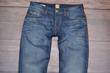 HUGO BOSS ORANGE 31 OCEAN REGULAR FIT SPODNIE JEANS CASUAL MEN 33/32