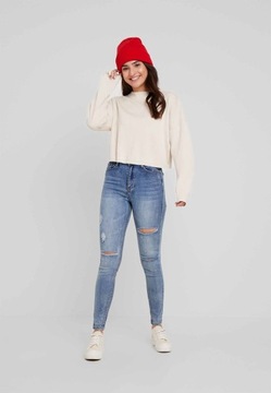 Jeansy z przetarciami Missguided 40