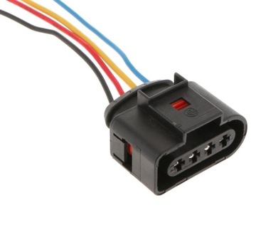 KOSTKA 1J0973724 ZŁĄCZE WTYK VW AUDI cewka sonda