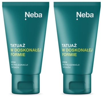 Krem do REGENERACJI GOJENIA PIELĘGNACJI TATUAŻU NEBA 2 x 50 ml | NATURALNY