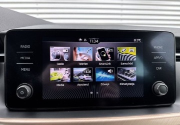 Skoda Kamiq Crossover 1.5 TSI 150KM 2023 Skoda Kamiq Style 1.5TSI 150KM Led Gwarancja Virtual ACC Kamera El.Klapa S, zdjęcie 24