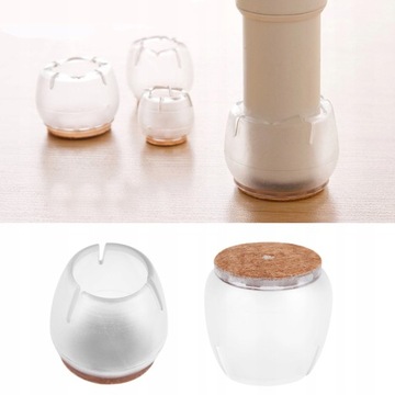 16 СИЛИКОНОВЫХ НАКЛАДОК НА НОЖКИ СТУЛА