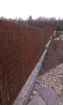 MATA WIKLINOWA 130x300cm WIKLINA POLSKI PRODUCENT GĘSTA OSŁONA NA BALKON