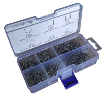 ZSZYWKI spawarka zgrzewarka do plastiku 300szt 0,6mm 0,8mm Hogert HT2C082