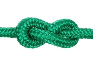 LINA POLIPROPYLENOWA 8MM / 50M ZIELONA ŻEGLARSKA