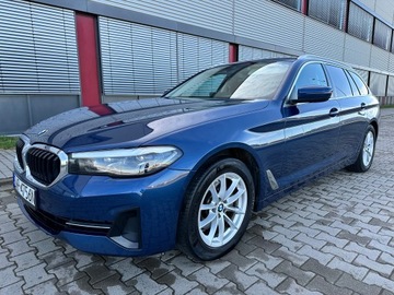 BMW Seria 5 G30-G31 Touring 520d 190KM 2020 BMW 5 520d LIFT Led Live Professional Tylko 149900zł ! Okazja!, zdjęcie 7