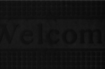 КОВрик ДЛЯ ВХОДА V4 WELCOME, КОВРИК ДЛЯ УЛИЧНОЙ ОБУВИ, 57x37см