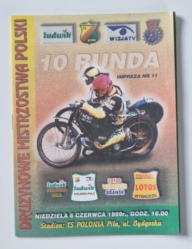 PROGRAM POLONIA PIŁA - LOTOS WYBRZEŻE 6.06.1999