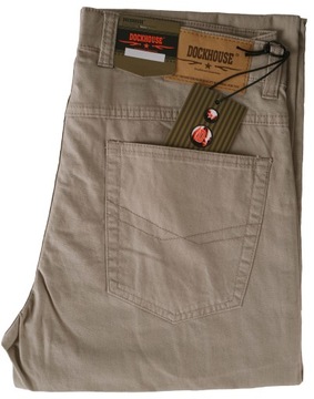 МУЖСКИЕ БЕЖЕВЫЕ БРЮКИ ИЗ ТОНКОГО ХЛОПКА 37 96-100