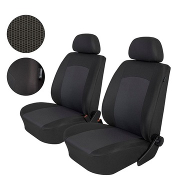 Pokrowce przednie na fotele 1+1 2 os do PEUGEOT 206 207 208 PARTNER