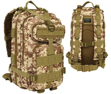 PLECAK WOJSKOWY TAKTYCZNY DOMINATOR SHADOW do 30L MIEJSKI DIGITAL DESERT